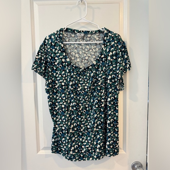 Worthington Tops - Worthington Short Sleeve Blouse